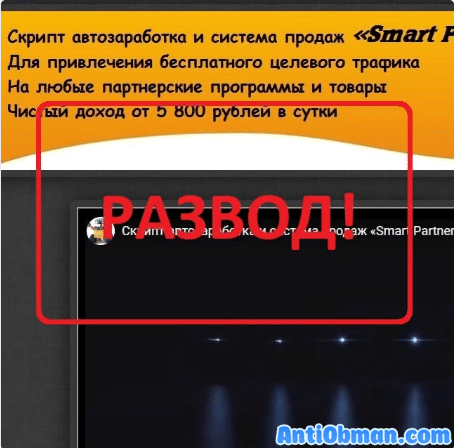 Скрипт Олега Новикова автозаработок и система продаж Smart Partner — отзывы