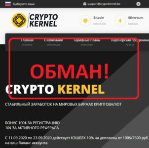 CryptoKernel — отзывы, обзор и проверка cryptokernel.biz