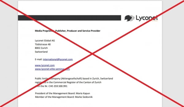 Компания Lyconet (lyconet.com) — отзывы и маркетинг. Развод?
