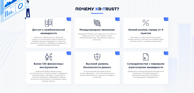 Брокер KR Trust — стоит ли доверять? Отзывы