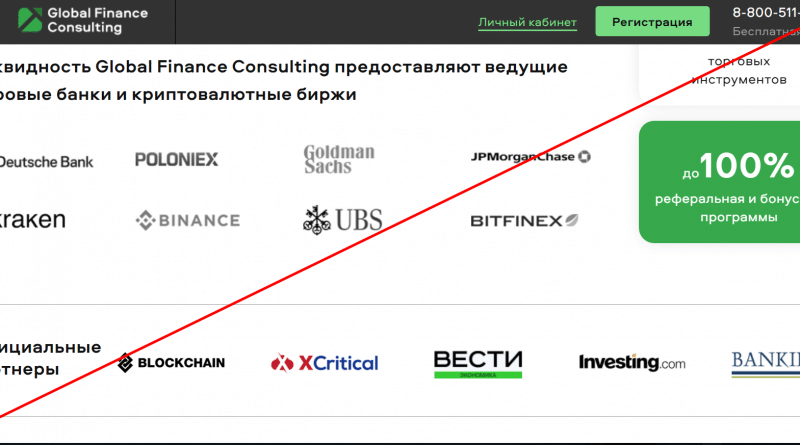 Global Finance Consulting – Лживый Форекс брокер. Отзывы о glfin.org