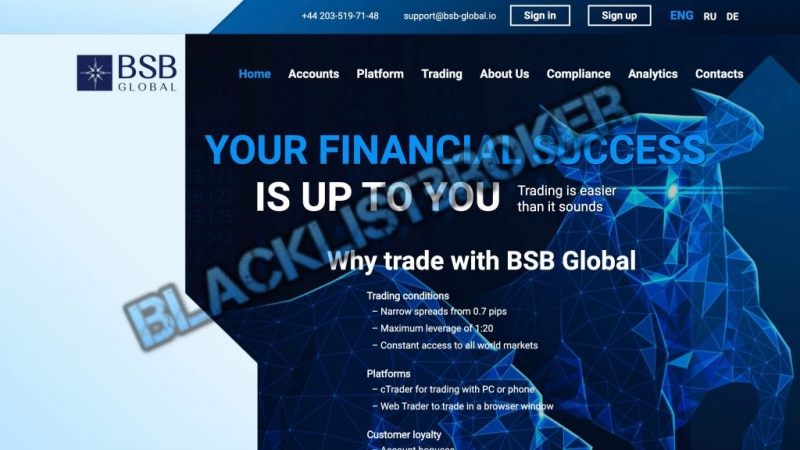 [ЛОХОТРОН] BSB Global отзывы bsb-global.io