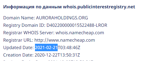 Aurora Holdings Limited — отзывы, проверка, обзор - Seoseed.ru