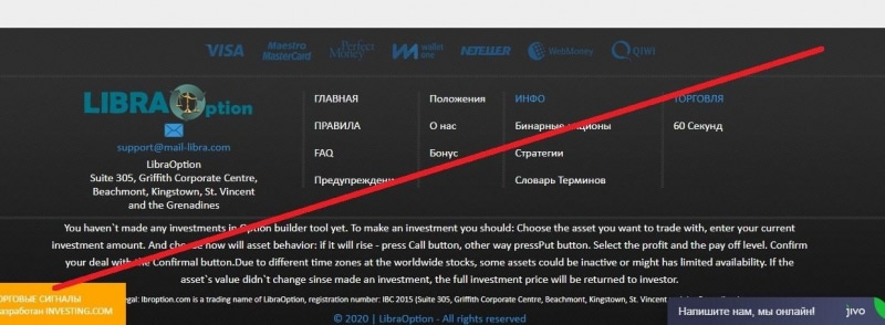 LibraOption – успешный брокер? Реальные отзывы о проекте lbroption.com