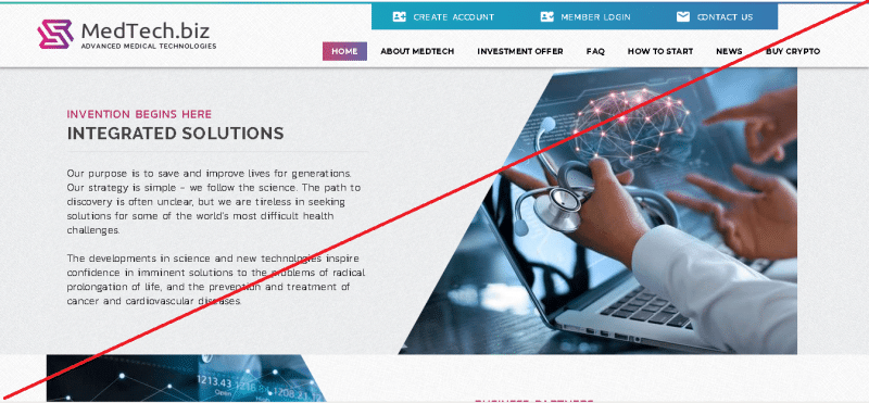 MedTech – Инвестиции в медицину вместе с крупной компанией. Реальные отзывы о medtech.biz