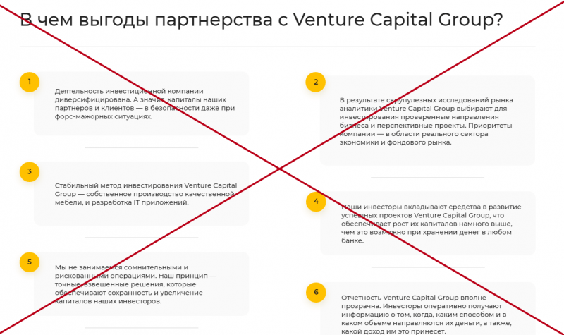 Venture Capital Group (myvcg.ru) — отзывы. Честный проект? - Seoseed.ru