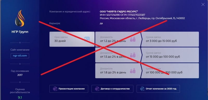 НГР Групп — обзор компании ngr-oil.com