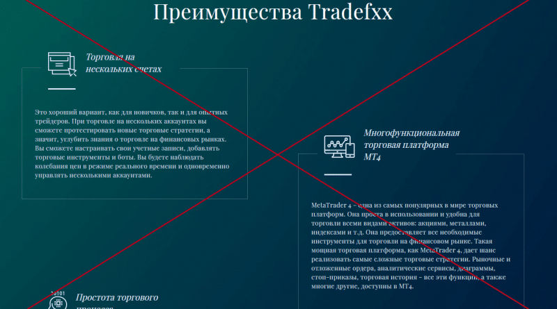 Tradefxx (tradefxx.com) — реальные отзывы о ненадежном брокере - Blacklistbroker.com