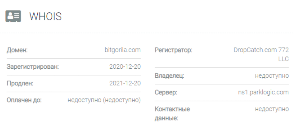 Bitgorila – сомнительный кран, созданный для развода на деньги