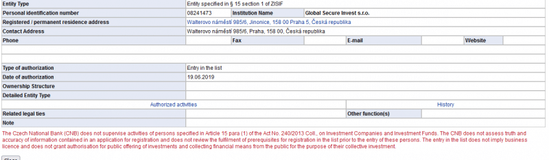 Global Secure Invest