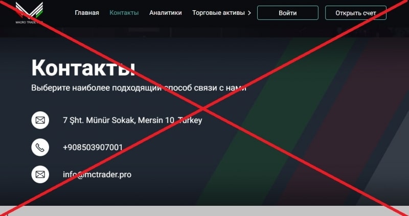 Macro Trade Pro (mctrader.pro) — отзывы и проверка брокера | BlackListBroker