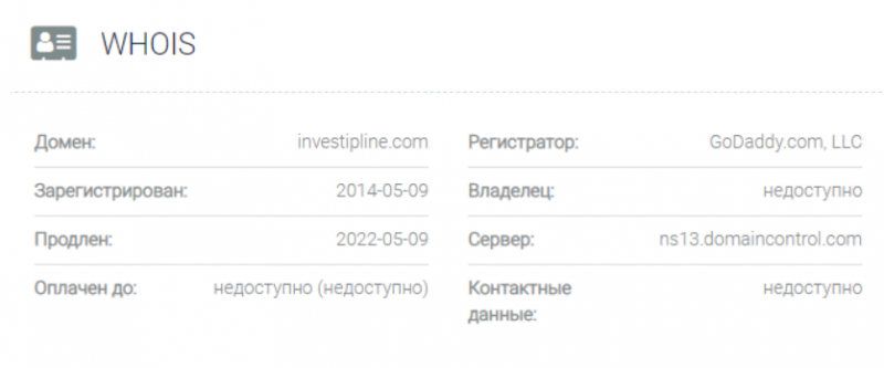 InvestIpLine – еще один мошенник, ворующий от 1000 долларов и больше