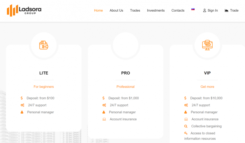 Анализ проекта Ladsora Group: отзывы, форекс-трейдинг