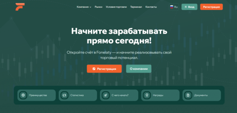 Брокер Fonelaty (fon-el.cc, fonelaty.com), отзывы трейдеров 2024. Как вернуть деньги?