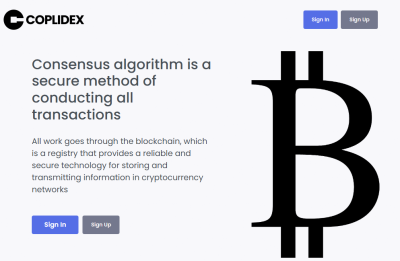 Coplidex — проверка криптокошелька, отзывы