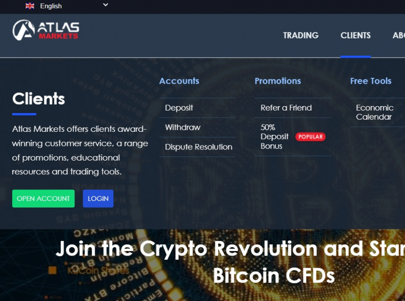 Остерегаемся. Опасный брокер Atlas Markets (atlas-markets.com) — возврат денег и отзывы: скорее всего лохотрон и развод