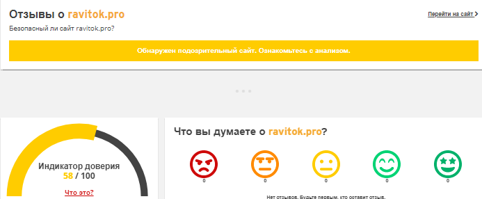 Проект Ravitok — отзывы, разоблачение